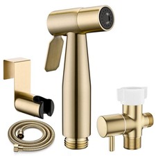 Gold Handheld Bidet Sprayer for Toilet, Jet Sprayer for Toilet Muslim Shower,...
