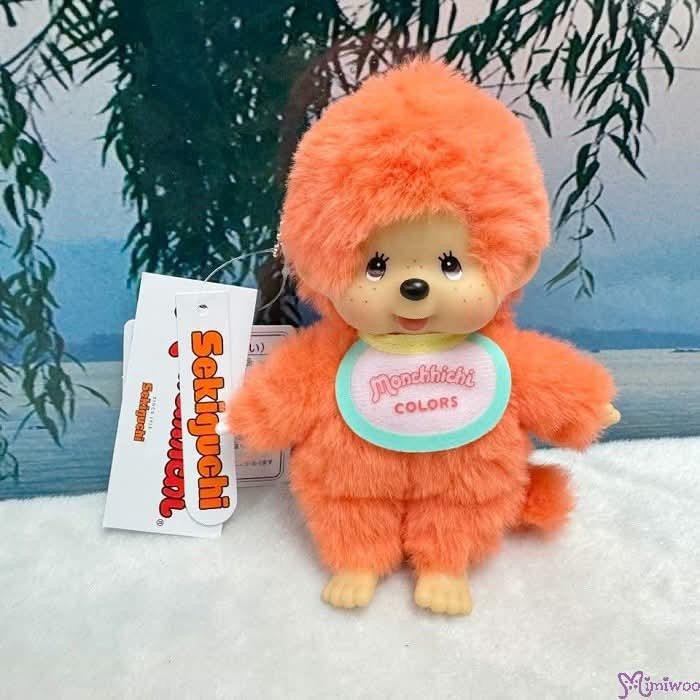 Monchhichi SS Keychain Mascot Orange Boy Japan Shop Limited