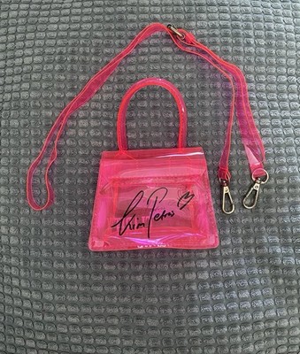 Kim Petras Clarity Tour Pink Mini Bag Signed Merch