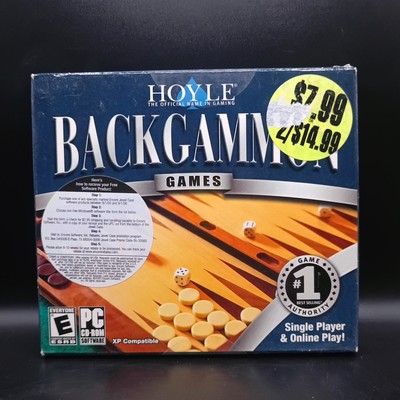 Hoyle Backgammon Games (Windows PC, 2006) Brand New Sealed