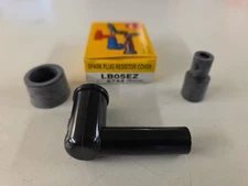 NGK LB05EZ 8744 Spark Plug Resistor Cover  Black Elbow / 90° 14mm