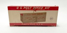 Plasticville Early PO-1 Post Office Kit C5 OB for Layout