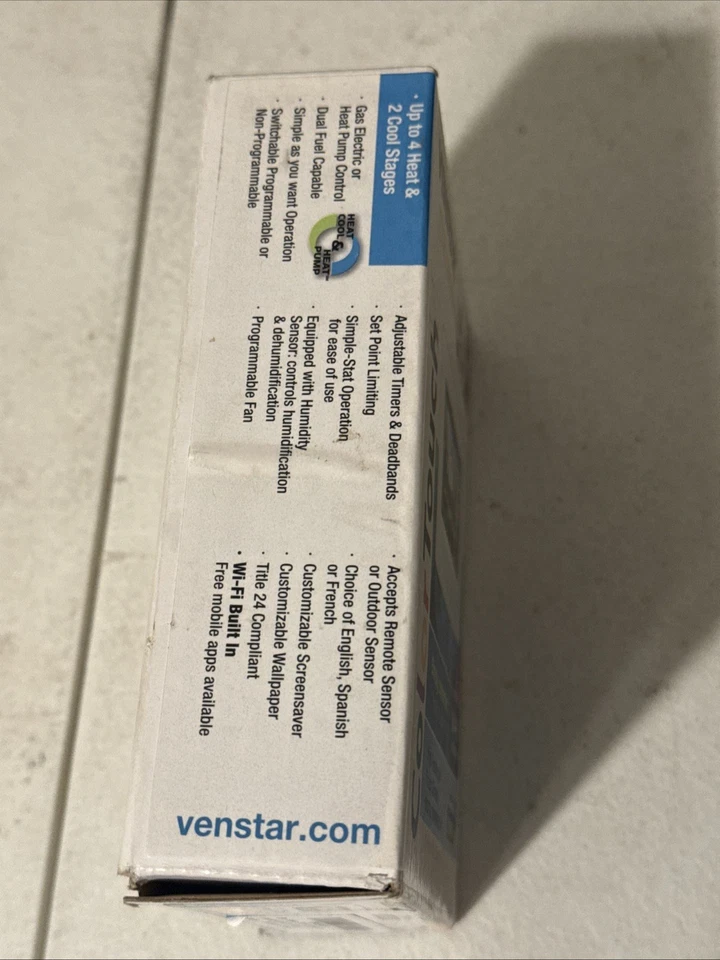 Venstar T7900 Colortouch Thermostat With Built In WiFi And Humidity - Image 4 of 4