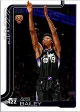 2025-26 Topps - Ace Bailey #205 - Flagship Rookie - Utah Jazz