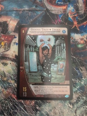 Vs System DC Comics Donna Troy Troia Full Art Promo Foil