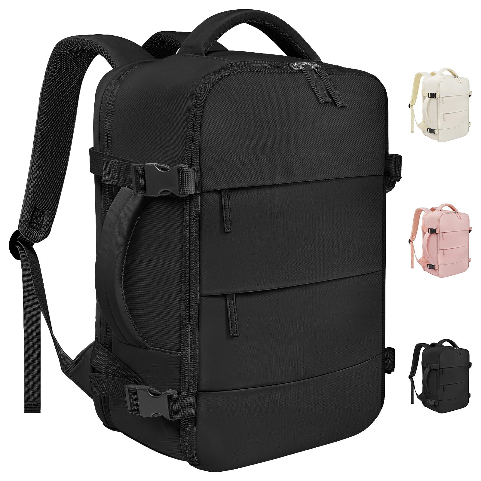 For Women Men Airline Approved Carry On Backpack, Waterproof ...