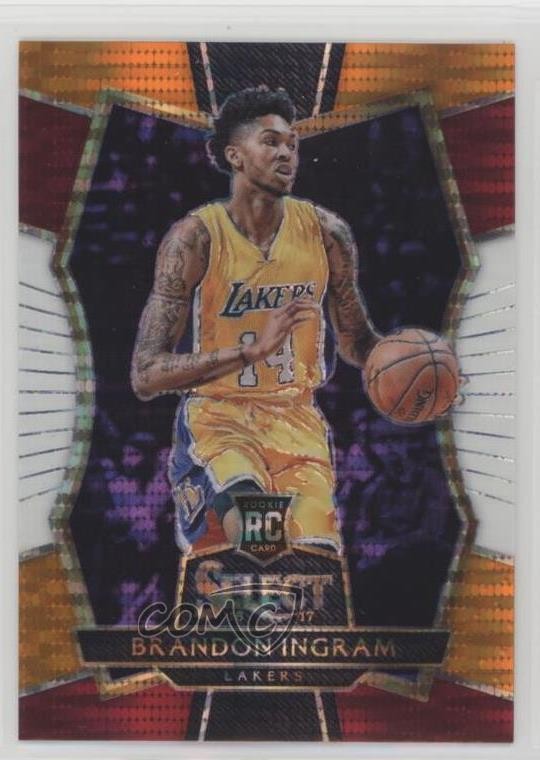 2016-17 Panini Select Premier Level Tri-Color Prizm Brandon Ingram #101 4g0