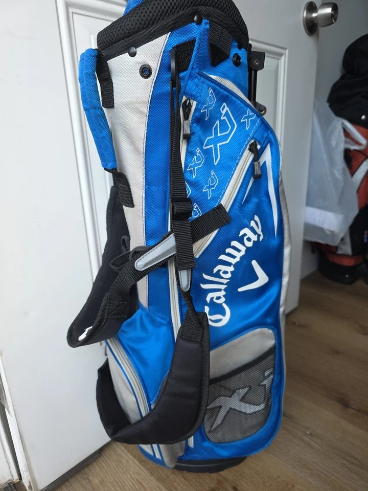 Juego de 6 palos de golf para mano izquierda Callaway XJ Junior con bolsa para 54"-61" de altura Foto 4 de 4