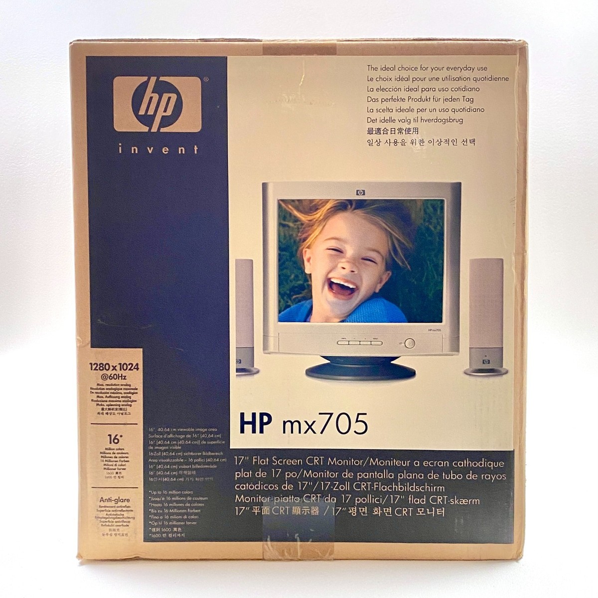 HP PAVILION mx705 CRT PC Monitor 17