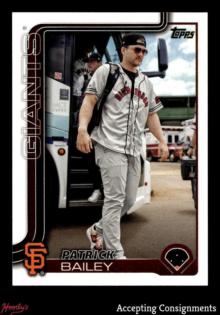 2025 Topps Golden Mirror Image Variations #70 Patrick Bailey SSP GIANTS