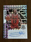 2021-22 Mosaic AM-JKN Joakim Noah Autograph Silver Prizm