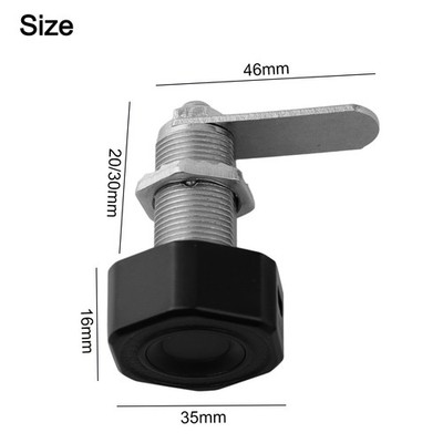 Advanced 30mm Biometric Fingerprint Lock Suitable for Various Cabinets