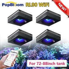 LED Aquarium Light 72" 6ft Full Spectrum Reef Coral SPS LPS Marine Aquarium