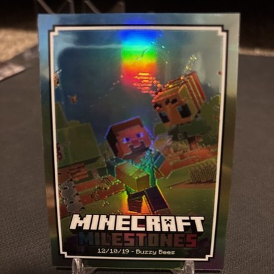 2025 Panini Minecraft Milestones Prizm No. 7 Buzzy Bees