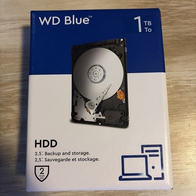 Western Digital Blue 1TB, SATA, 2.5'' Internal Hard Drive