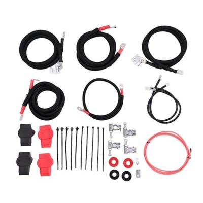 Battery Cables Kit 7.3L Diesel For 1999-2003 Ford Superduty F250/F350/Excursion