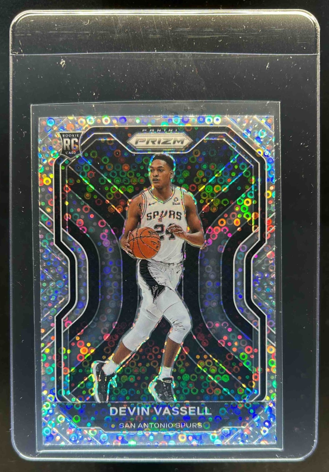 2020-21 Prizm Devin Vassell Fast Break Prizm Rookie RC #252 Spurs