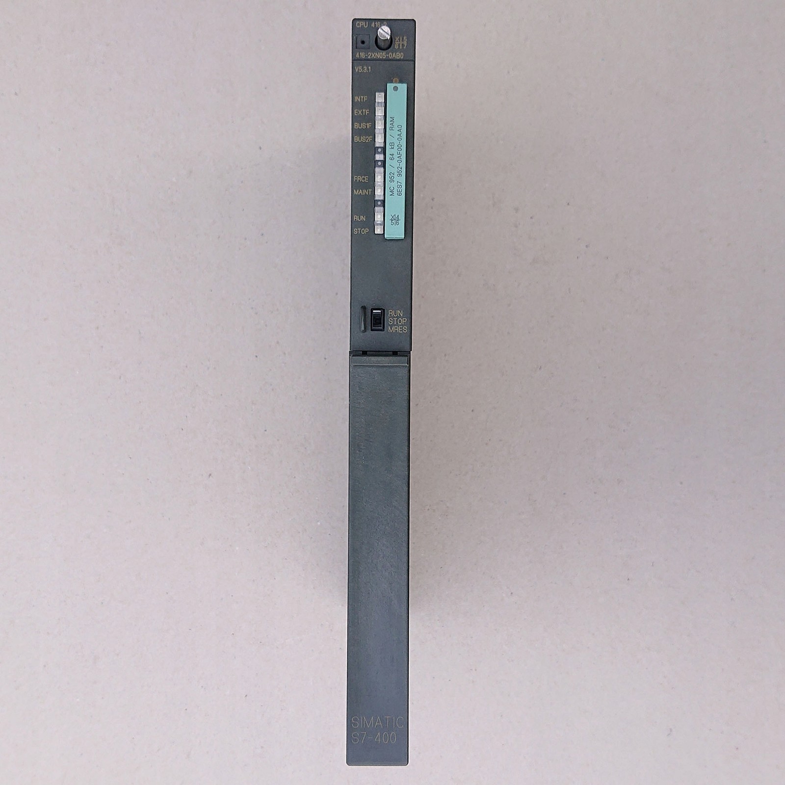 Siemens 6ES7 416-2XN05-0AB0 CPU Module