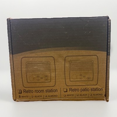 IST IntraSonic Retro-5R White Retro Room Station