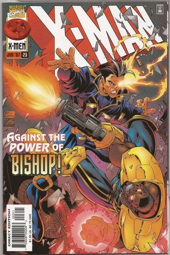 X-MAN #23 – TERRY KAVANAGH - ROGER CRUZ COVER ART – DIRECT – CRASH COURSE