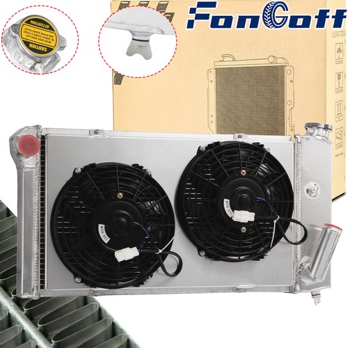 3 ROW RADIATOR SHROUD FAN FIT 1971-1977 CHEVROLET VEGA PONTIAC ASTRE L4 2.0 2.3L