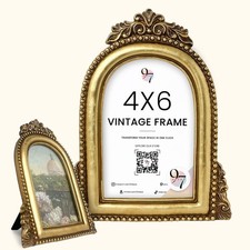 97 Decor 4x6 Vintage Picture Frame Gold Antique Frame 4x6 Ornate Frames 4 X 6