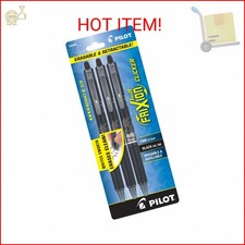 PILOT FriXion Clicker Erasable Pens, Refillable  Retractable Gel Ink Pens, Fine
