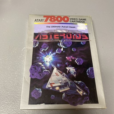 Asteroids (Atari 7800, 1983) NEW Factory Sealed