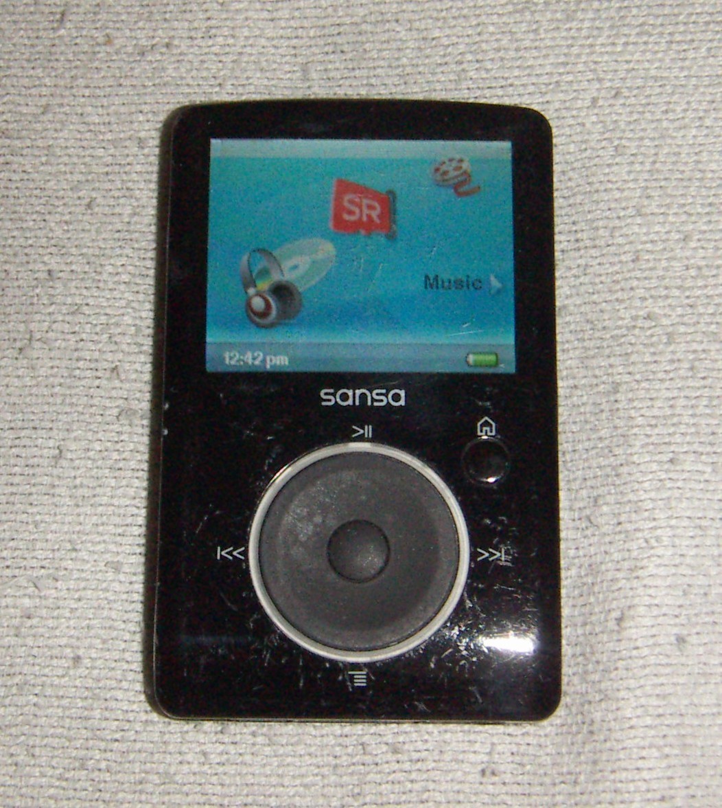 Black. Works Great, Fair Cond.