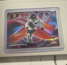 2025-26 Topps Chrome NFL Chicago Bears Luther Burden Case Hit Helix RC Ssp