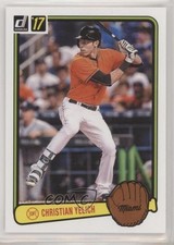 2017 Panini Donruss Retro 1983 Christian Yelich #RV-19 0s5
