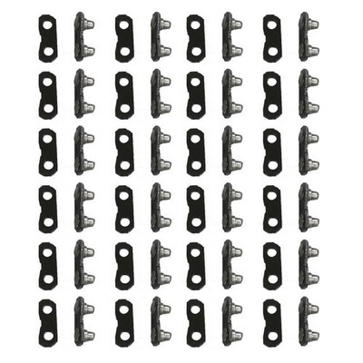 24 Sets 3.96mm - 0.156'' Chainsaw Chain Master Links Repair Preset Tie Straps