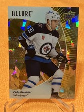 Cole Perfetti 2023-24 Allure #37 YELLOW TAXI - Winnipeg Jets