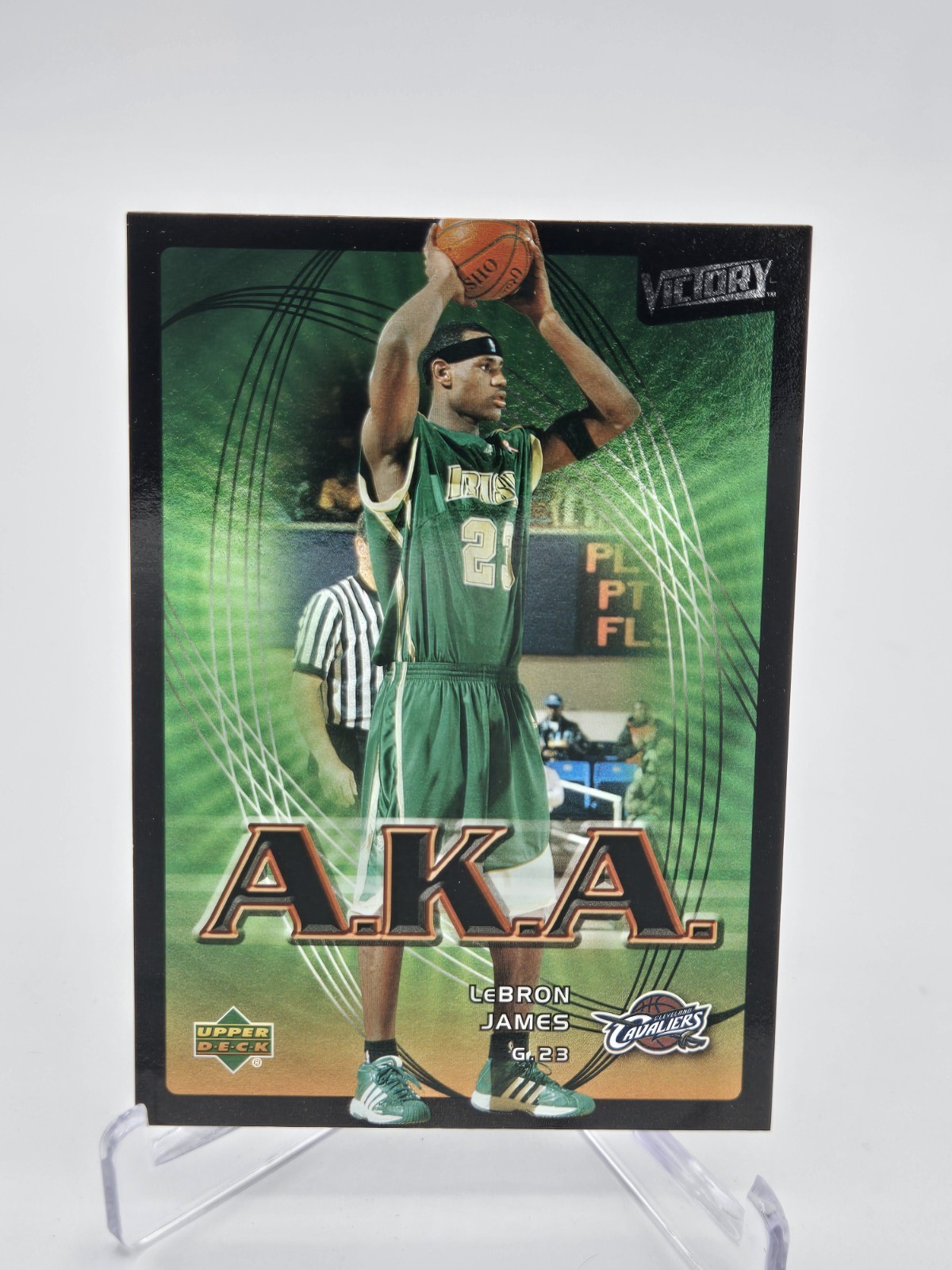 2003-04 Upper Deck Victory - A.K.A. LeBron James #206 (RC)