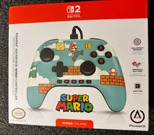 PowerA Advantage Wired Controller for Nintendo Switch 2 - Mario Time Officially