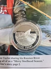 Silver Round 1 oz North American Fishing Club Brook Trout .999 Silver