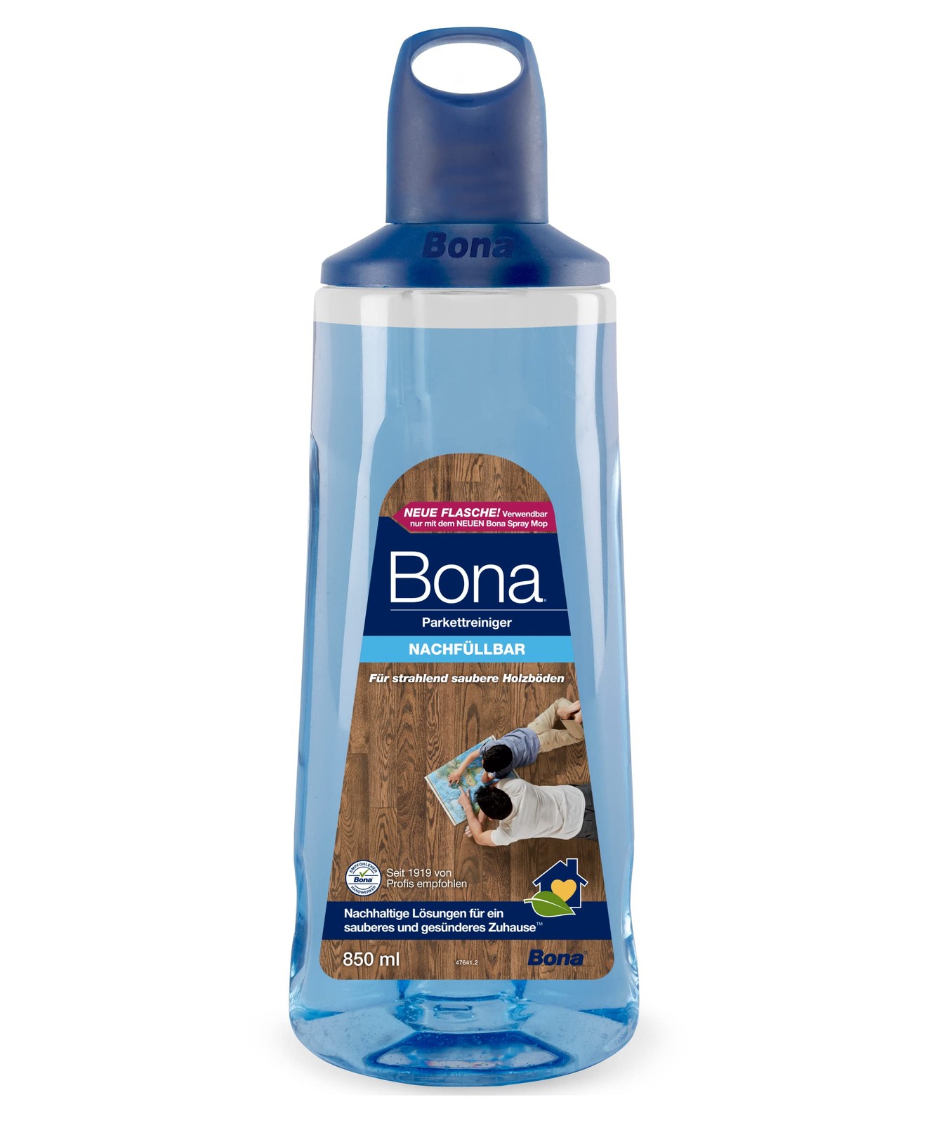 Nettoyant pour sols en bois et parquet stratifié produit d'entretien en cartouche 850 ml