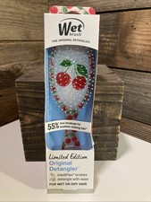 NIB Wet Brush Original Detangler, Cherry Tutti Fruitti Ultra-Soft IntelliFlex