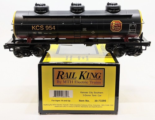 Coche cisterna MTH 30-73286 O Kansas City Southern 3 cúpulas nuevo en caja | Zustand: New
