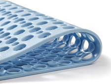 Mantto Bath Tub Shower Mat, Extra Soft Long Bath Mat Non-Slip with Suction Cups,