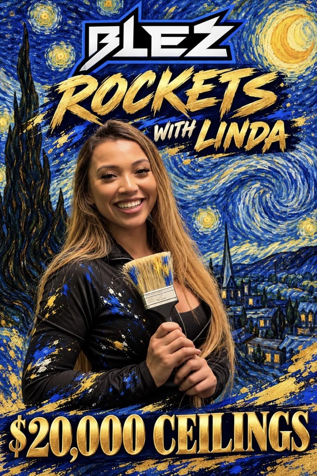 BLEZ ROCKETS WITH LINDA!