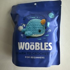The Woobles Bjorn The Narwhal Whale Learn To Crochet Kit for Beginners