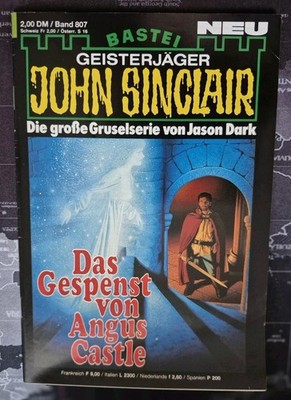 John Sinclair 1. Auflage Nr. 807   wie Neu