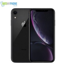 Apple iPhone XR Black Unlocked 64GB 128GB 256GB 6.1" 12MP Face ID iOS Smartphone