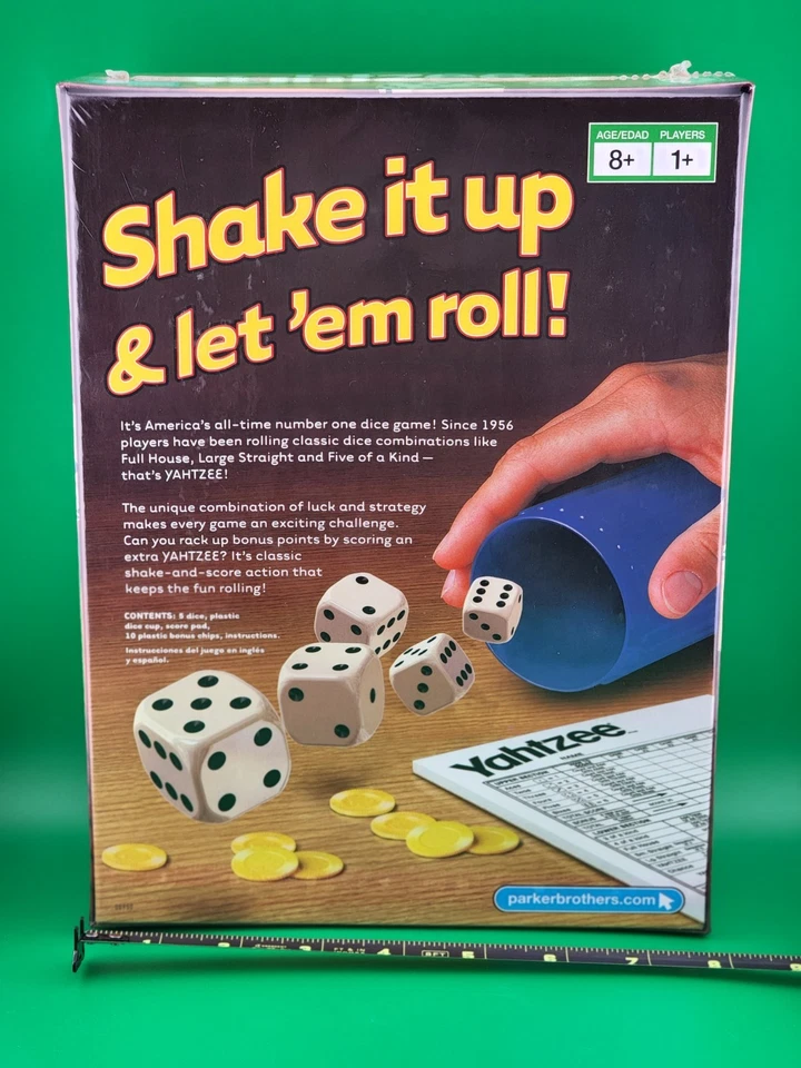 Yahtzee Board Game NEW Sealed Ages 8+ - Image 3 of 4