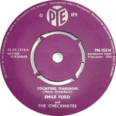 Emile Ford & The Checkmates - Counting Teardrops (7'', Single)