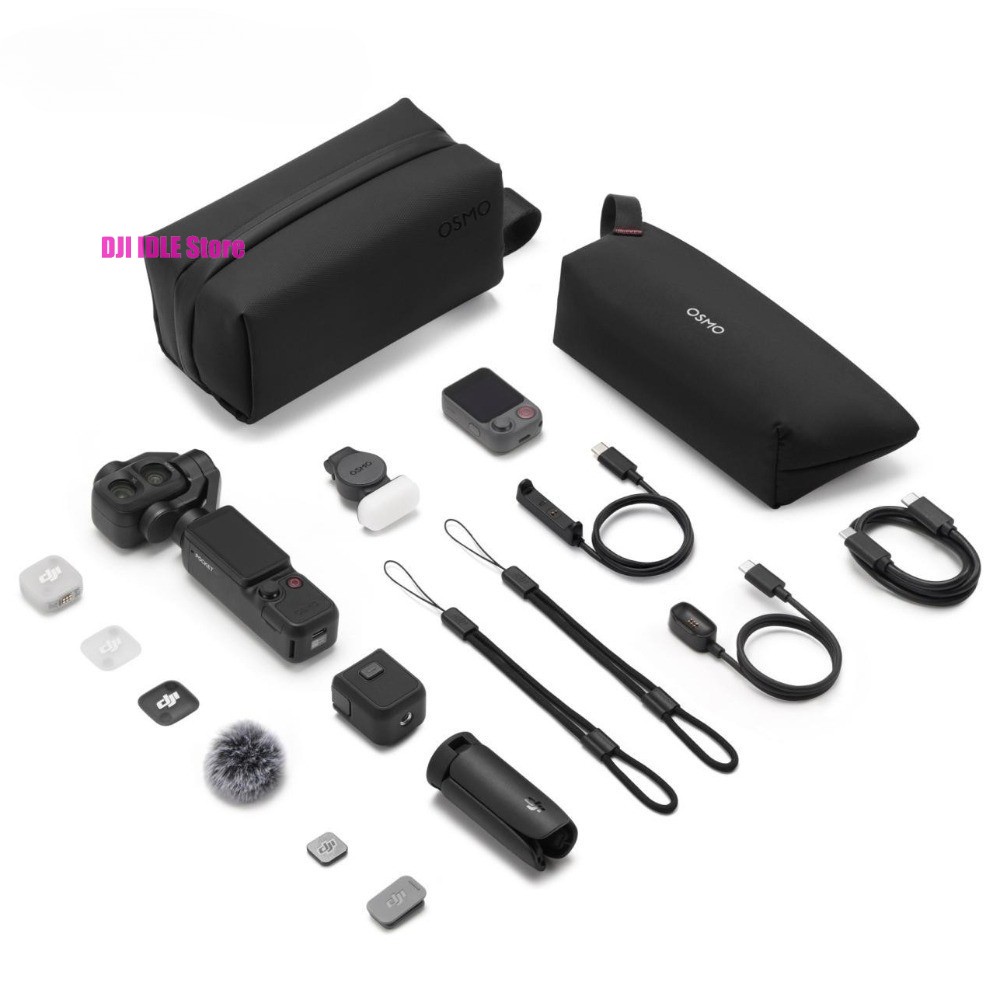 DJI Osmo Pocket Four Pro(4P) Vlog Combo Handheld Stabilizer