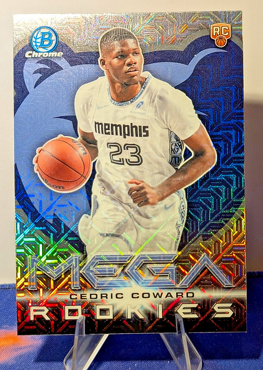 2025-26 Topps Bowman Basketball Mega Rookies Cedric Coward Mojo # MR-11 (RC)