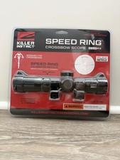Killer Instinct Lumix Speed Ring 1.5-5x32 IR-E Crossbow Scope - BRAND NEW SEALED