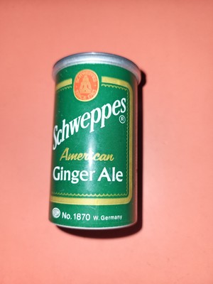 Vintage 80er Jahre Schweppes Ginger Ale Bleistiftspitzer 